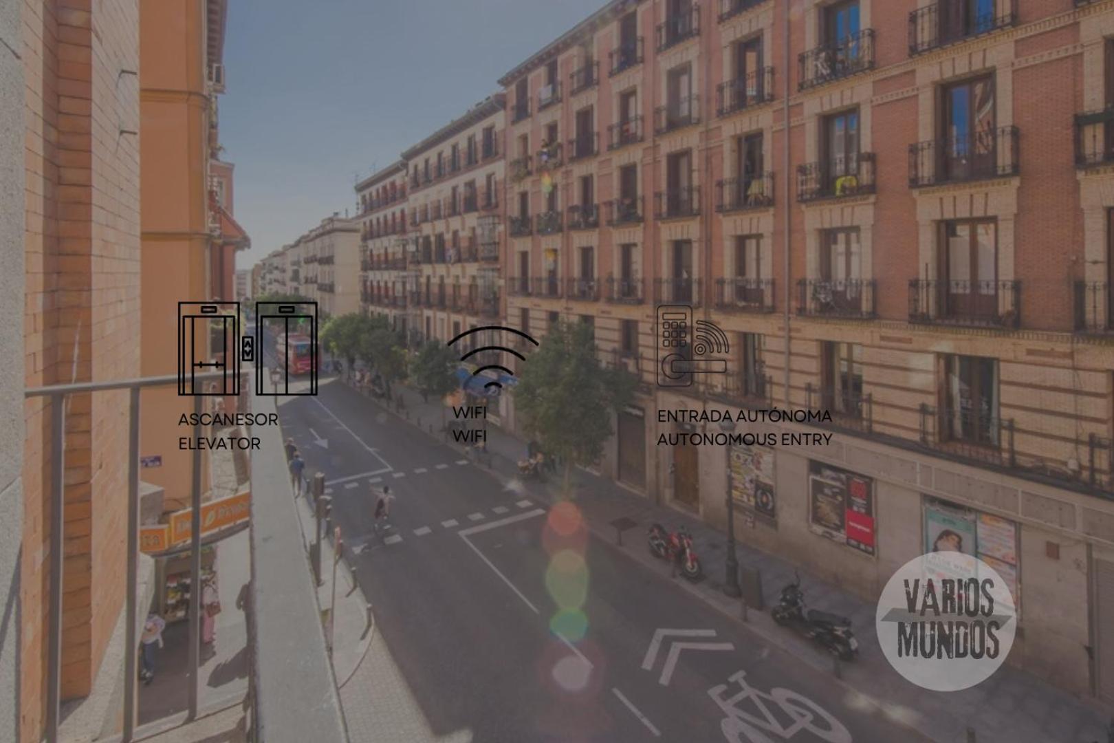 Apartamento De 4Hab En La Latina Con Vistas A Madrid Centro Экстерьер фото