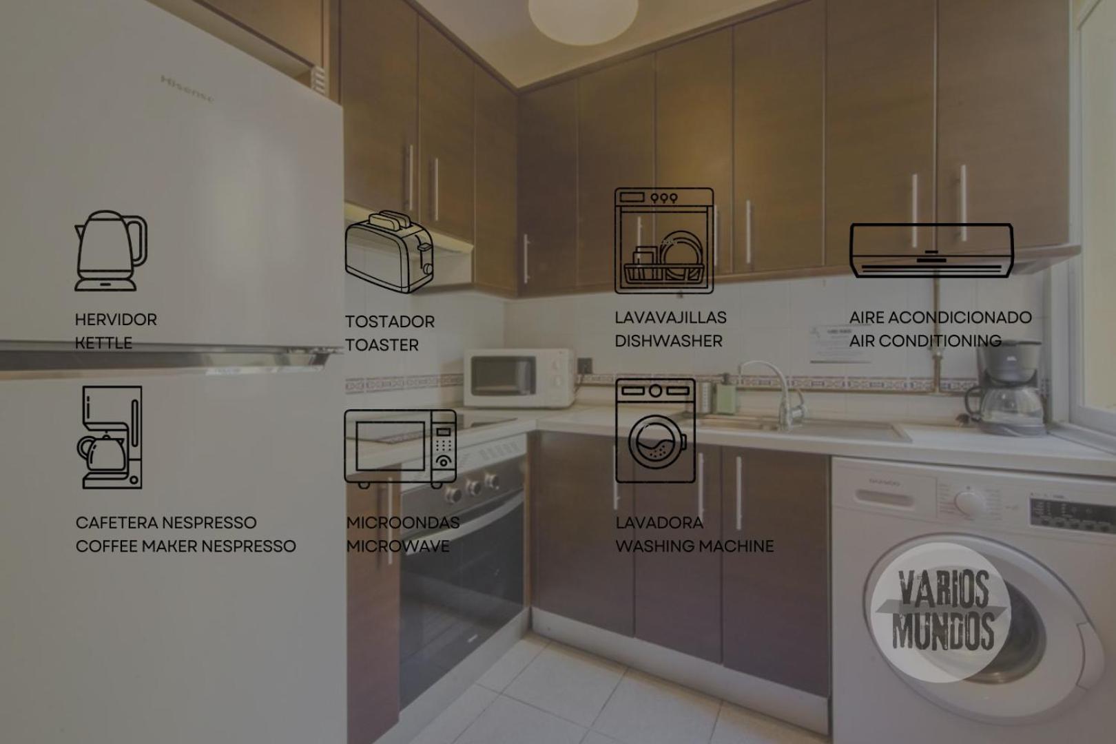 Apartamento De 4Hab En La Latina Con Vistas A Madrid Centro Экстерьер фото